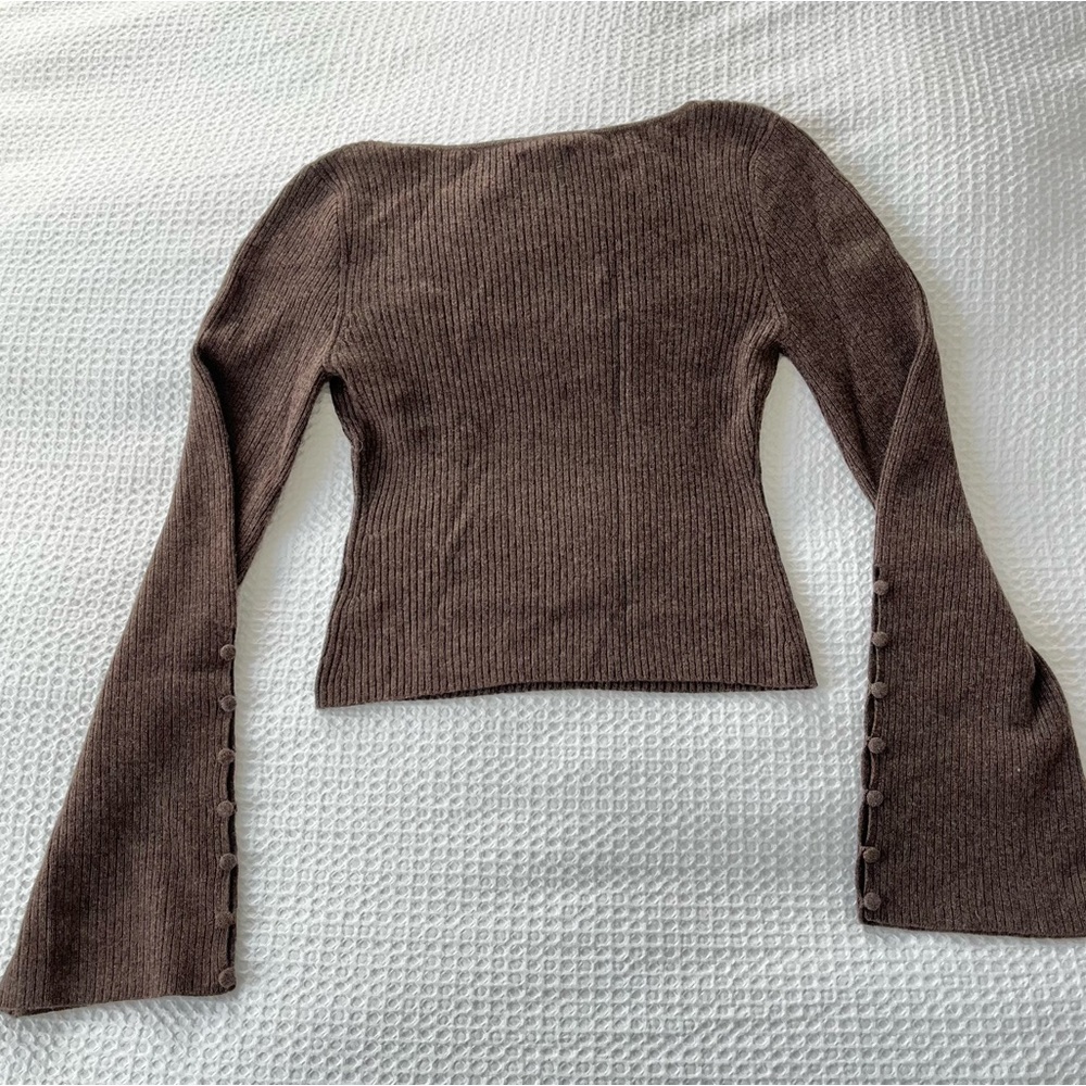Emanuele Cashmere Novelty Button Sweater - Picture 11 of 15